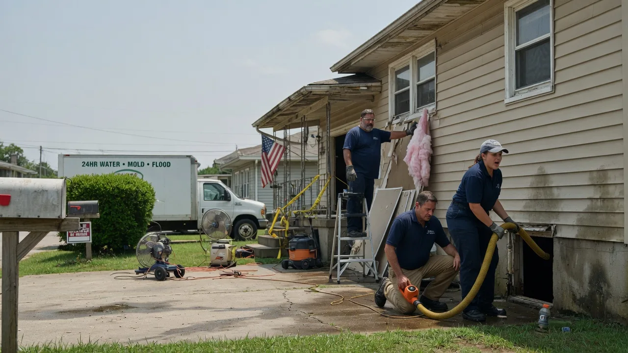 Water Damage Repair in Bedminster, NJ near me